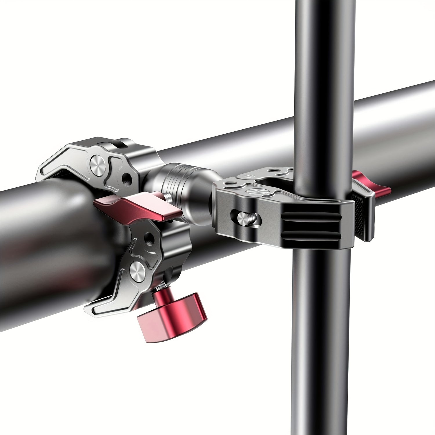 GoPro Compatible Aluminum Alloy V-Crab Pliers - Dual-Headed, Multifunctional for Live Streaming & Photography