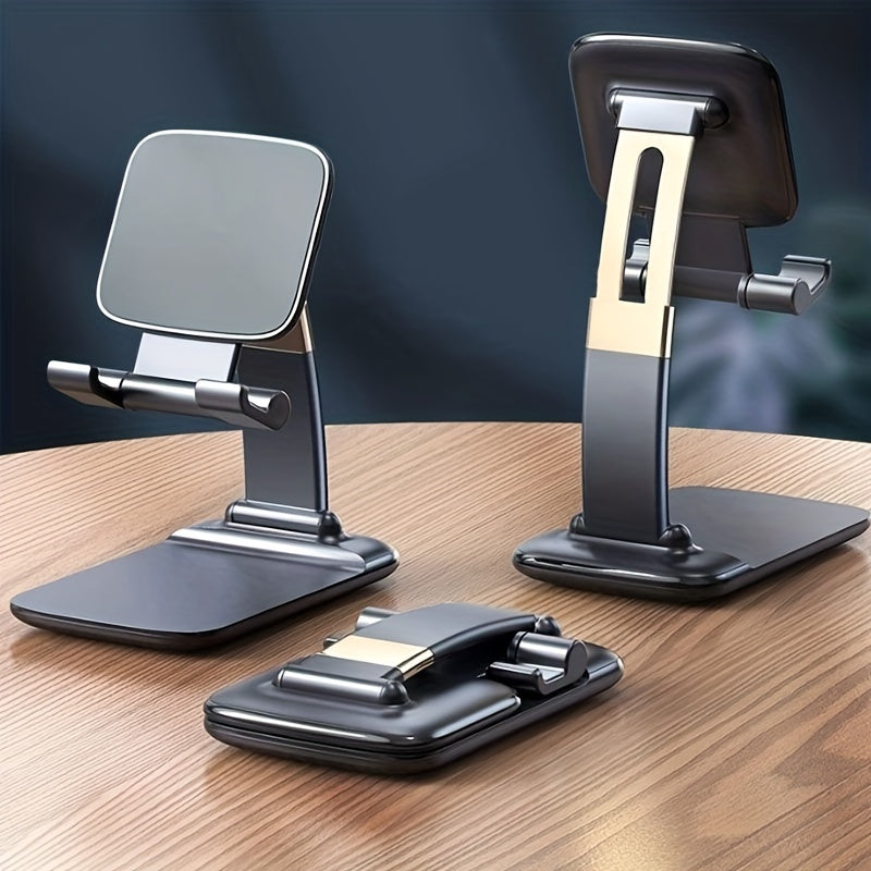 Desk Phone Holder, Foldable Hight Adjustable Phone Stand, Small And Flexible Compatible with Any Smartphones-L-311