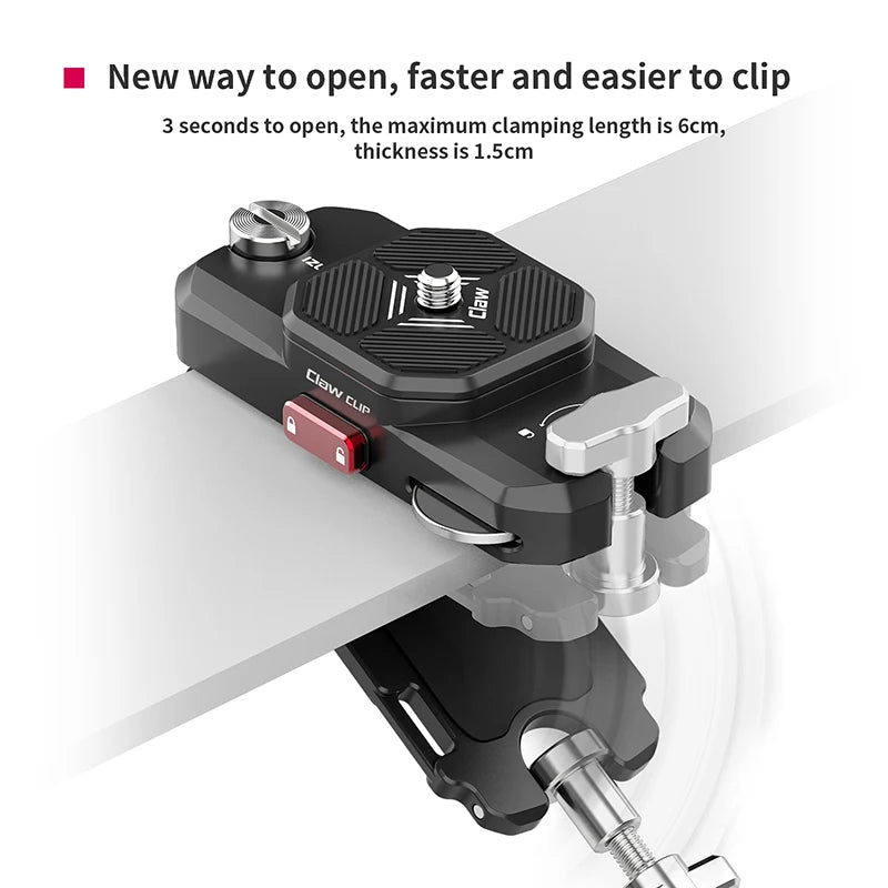 Ulanzi CLAW CLIP Quick Release Shoulder Strap Mount Plate