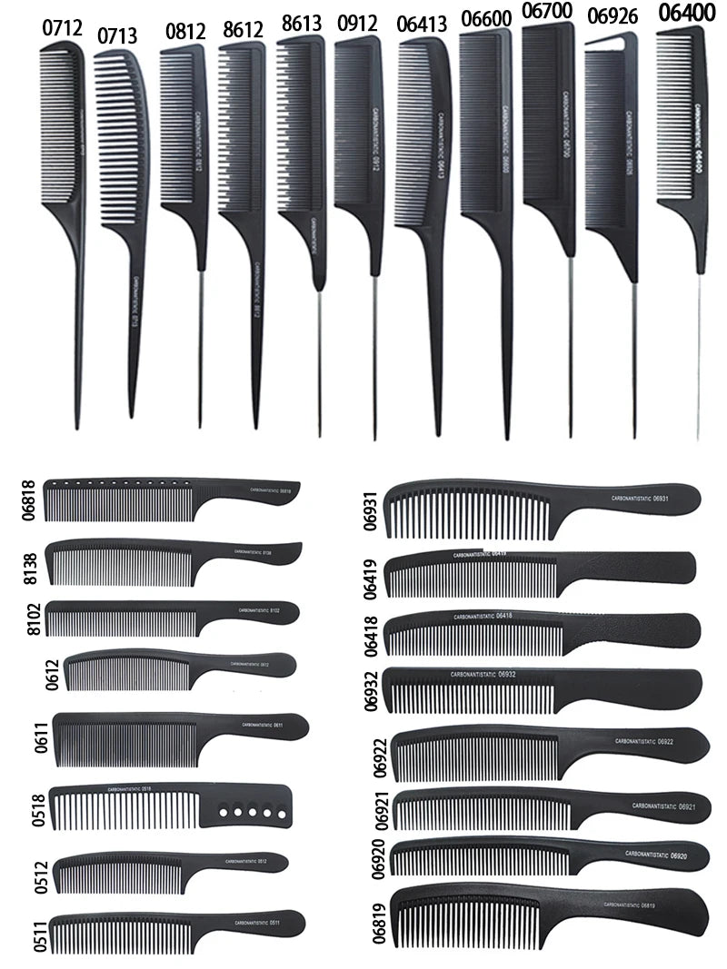 Anti Static Heat Resistant Tail Comb - All Hair Types