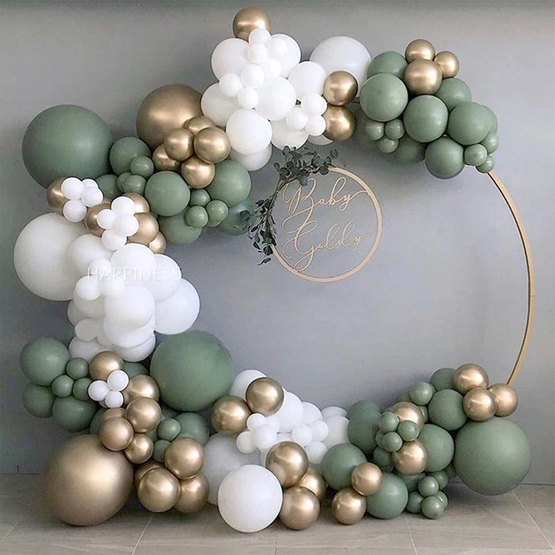 Balloon Garland Green - Party Decoration 137pcs/Set