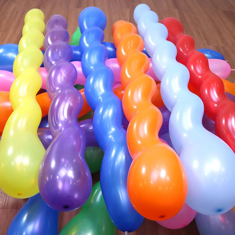 Spiral Balloon Multi Color Nightclub Decoration Birthday Party Children's Day Decoration Babyshower Kid's Toy Twist Balloon