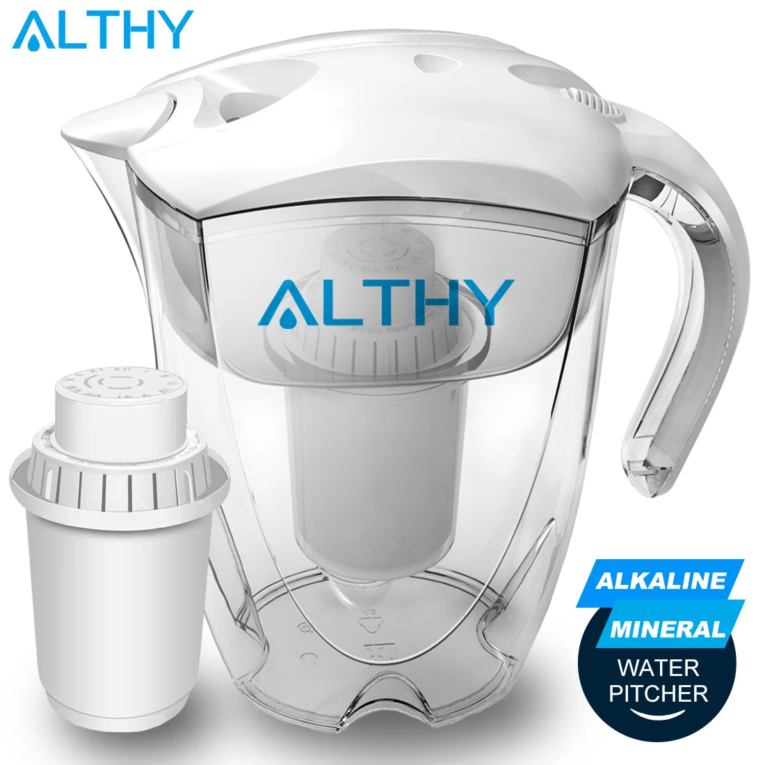 Mineral Alkaline Water Pitcher Filter