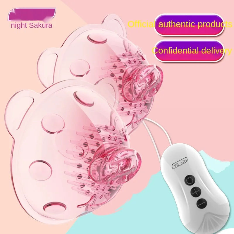 Electric Shock Female Chest to Stimulate - Breast Massager