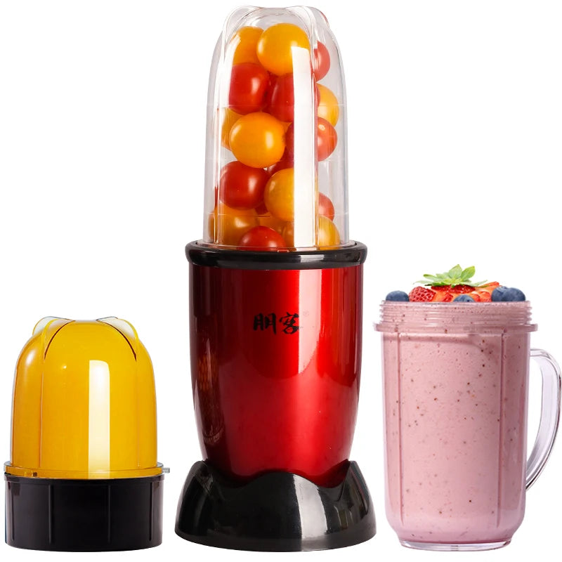 Portable Stationary Blender For Smoothies - Mixer Electric Juicer Processor