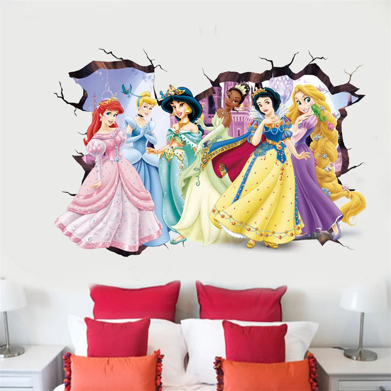 Princess Wall Stickers - Wall Decoration Posters