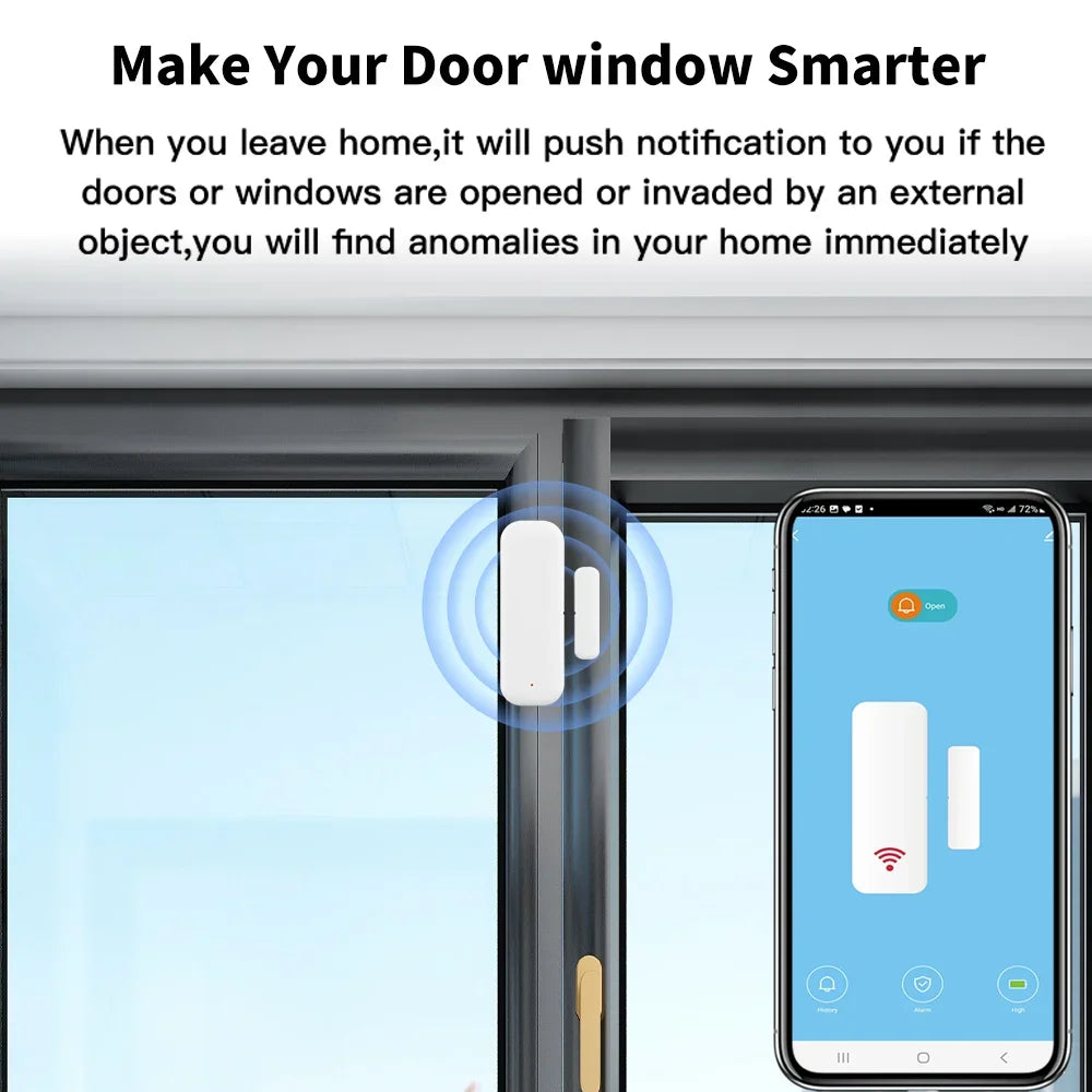Wireless WiFi Door & Window Sensor