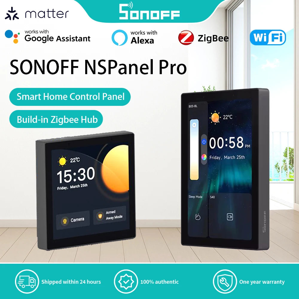 NSPanel Pro - Smart Home Control Panel - Touch Screen
