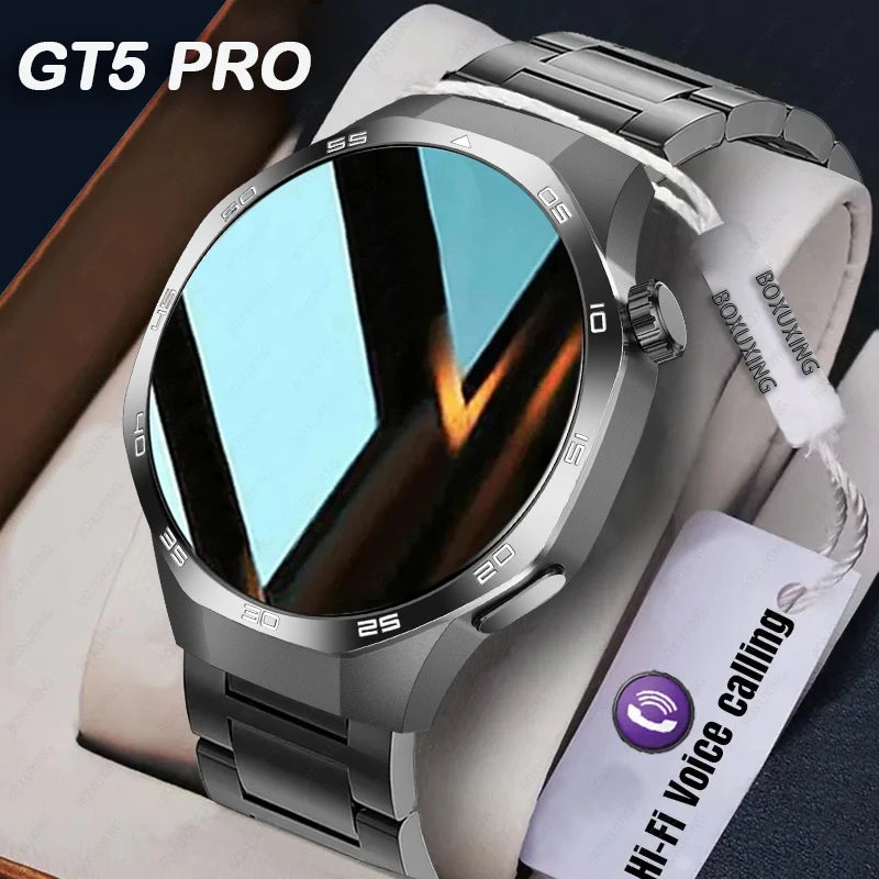 GT5 Pro Smart Watch - GPS NFC IP68 Watch