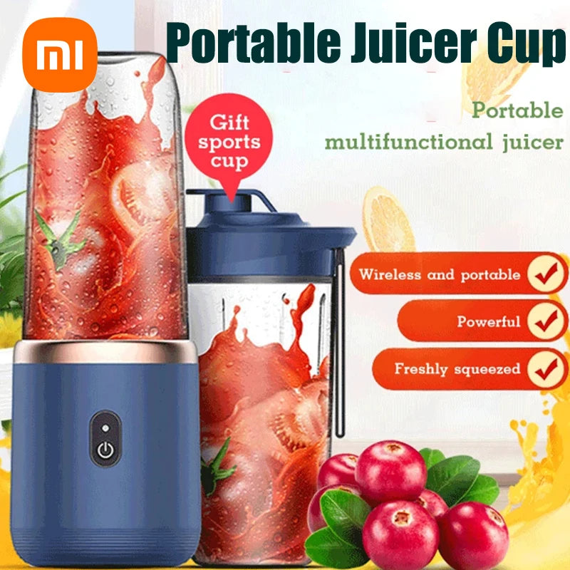 Portable Electric Fruit Juice Blenders - 400ml
