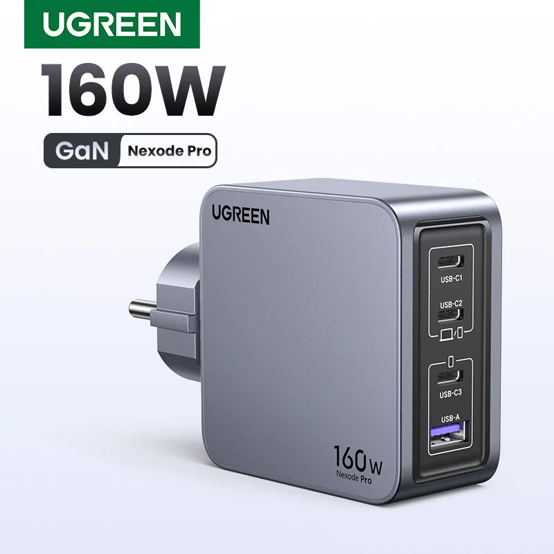 UGREEN 160W GaN Charger - PD3.1,  QC4.0 Quick Charge