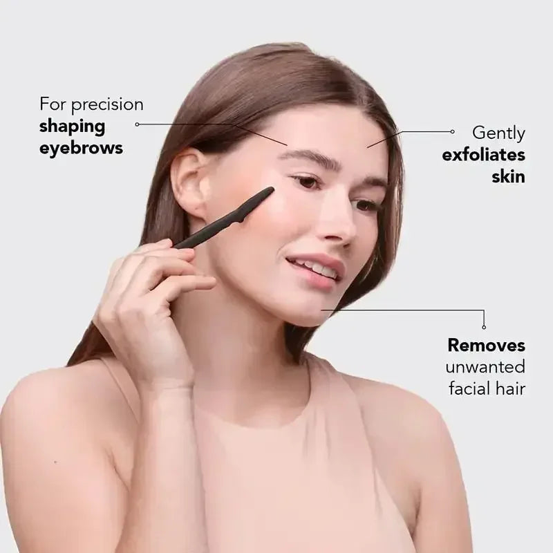 10 Pcs Woman Makeup Eyebrow Trimmer Blade Shaver Portable Face Razor Eye Brow Epilation Hair Removal Cutters Safety Razor