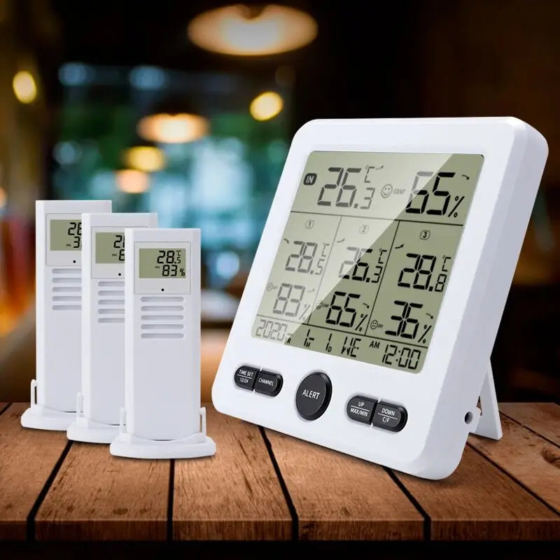 Wireless Indoor Outdoor Thermometer Hygrometer - Weather Station