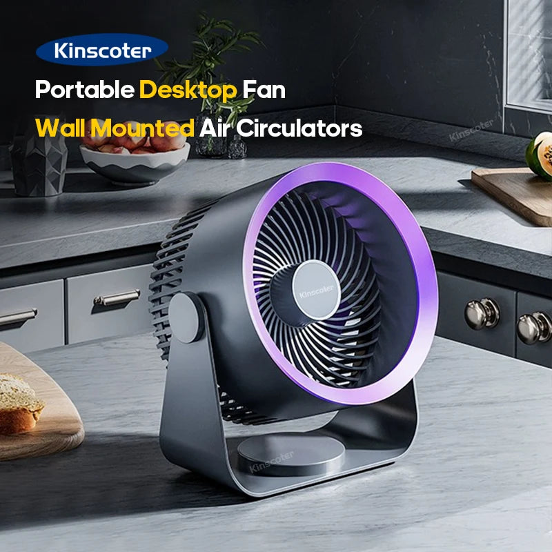 Portable Multifunctional Electric Fan Circulator