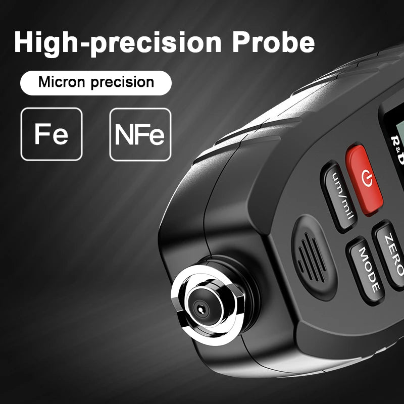 Coating Thickness Gauge - Car Paint Film Thickness Tester