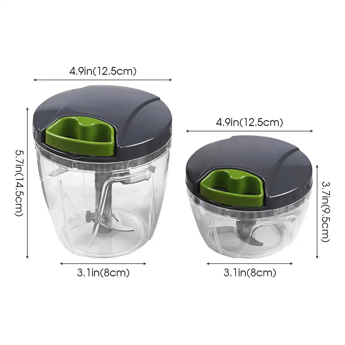 Hand Pull String Food Chopper Vegetable Cutte