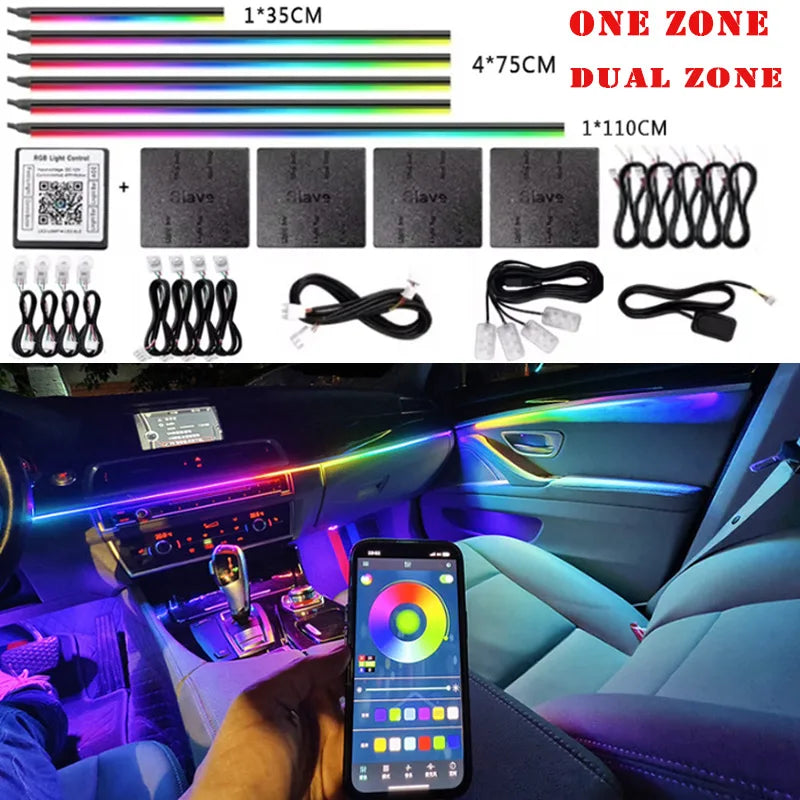 Led Ambient RGB Symphony Acrylic APP Streamer Kit