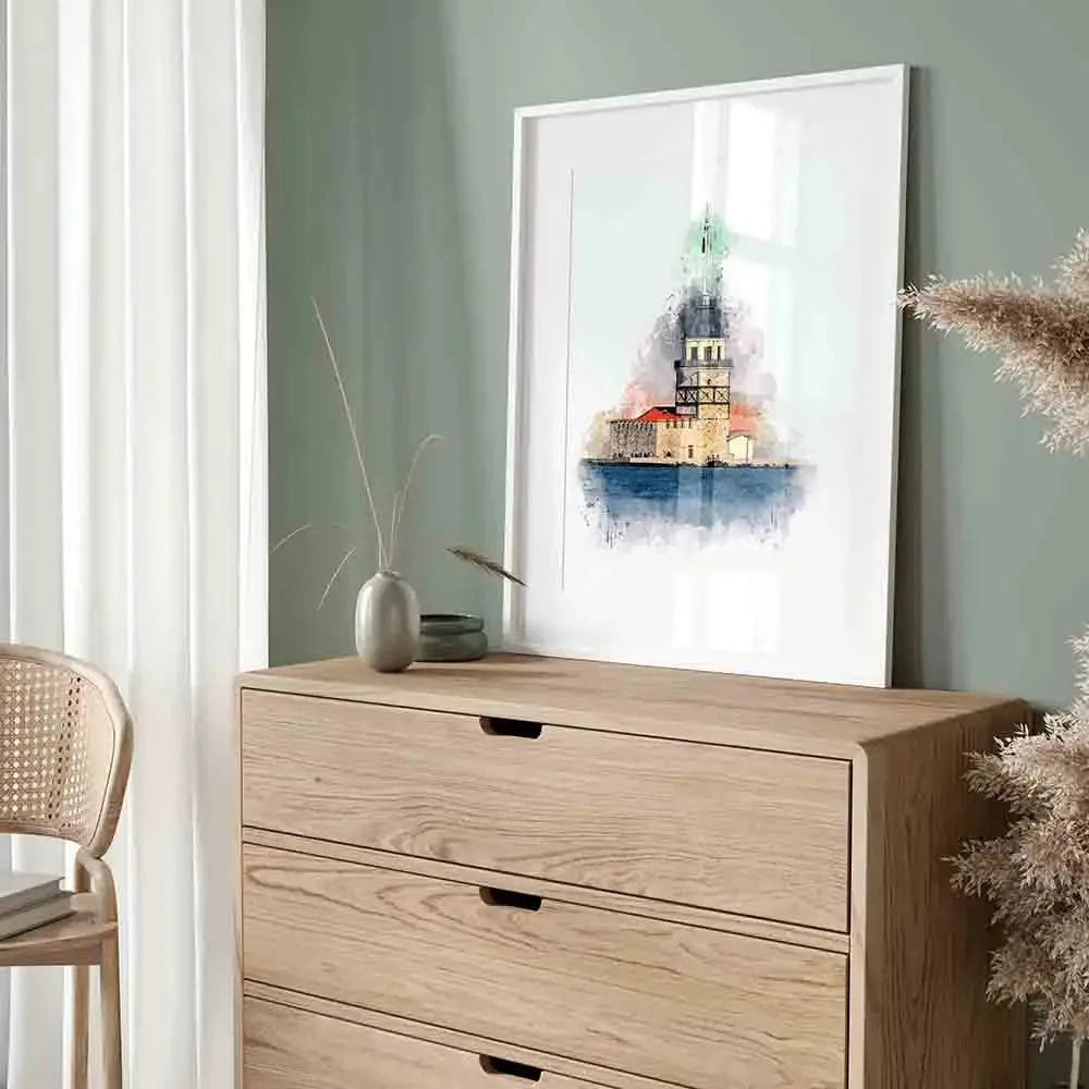 Mosque Nabawi Wall Art Print - Islamic Poster - 3PCS