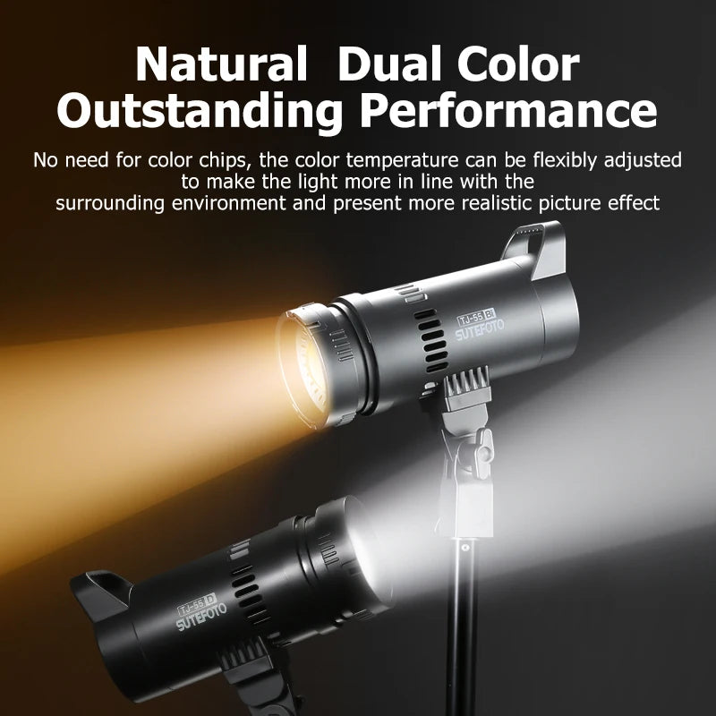 Photography Light with CRI96 3200K-5600K Adjustable