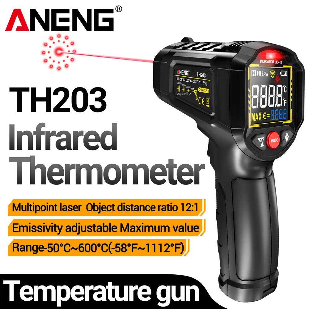 Infrared Thermometer 50°C~600°C Non-contact