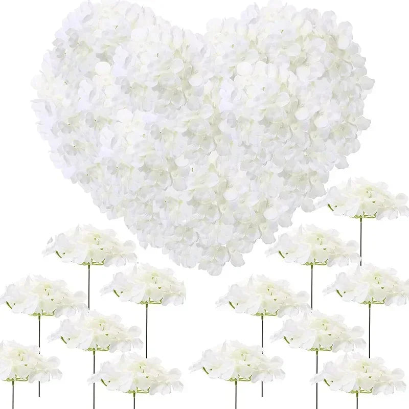 Hydrangea Artificial Flowers Silk Flower - 100 Pcs