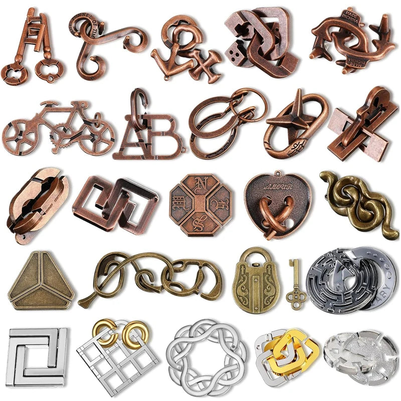 Metal Puzzle Brain Teaser - Mind Games Toys