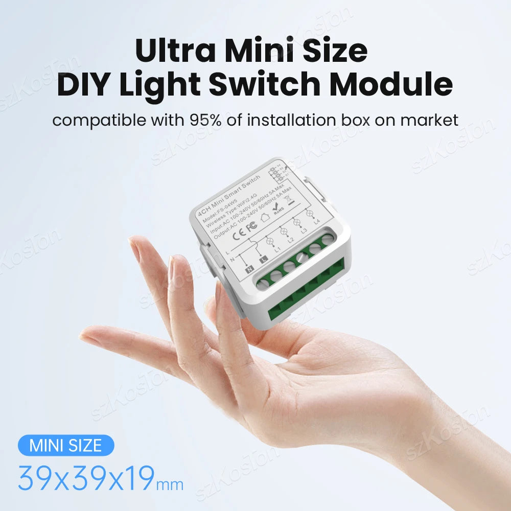 WiFi Switch Module - Smart Home Breaker