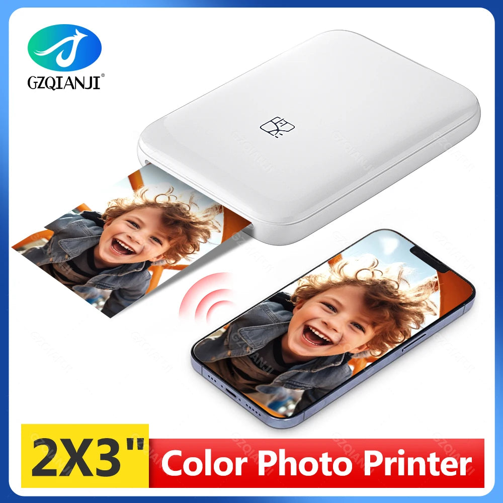 Portable Mni Mobile Pocket Printer