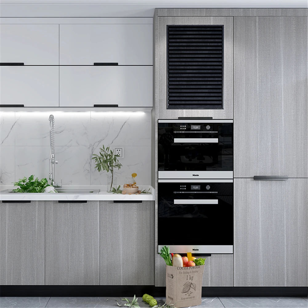 Wood Grain PVC Wallpaper for Door, Wardrobe, Cupboard, Table, Furniture, Waterproof, Self Adhesive Stickers, Home Decor Film