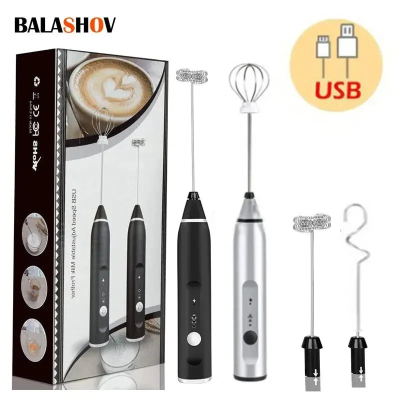 Portable Electric Milk Frothers Handheld Blender