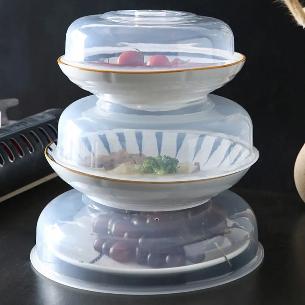 Fresh Keeping Microwave Splatter Cover - Cake Dish Vented Lid