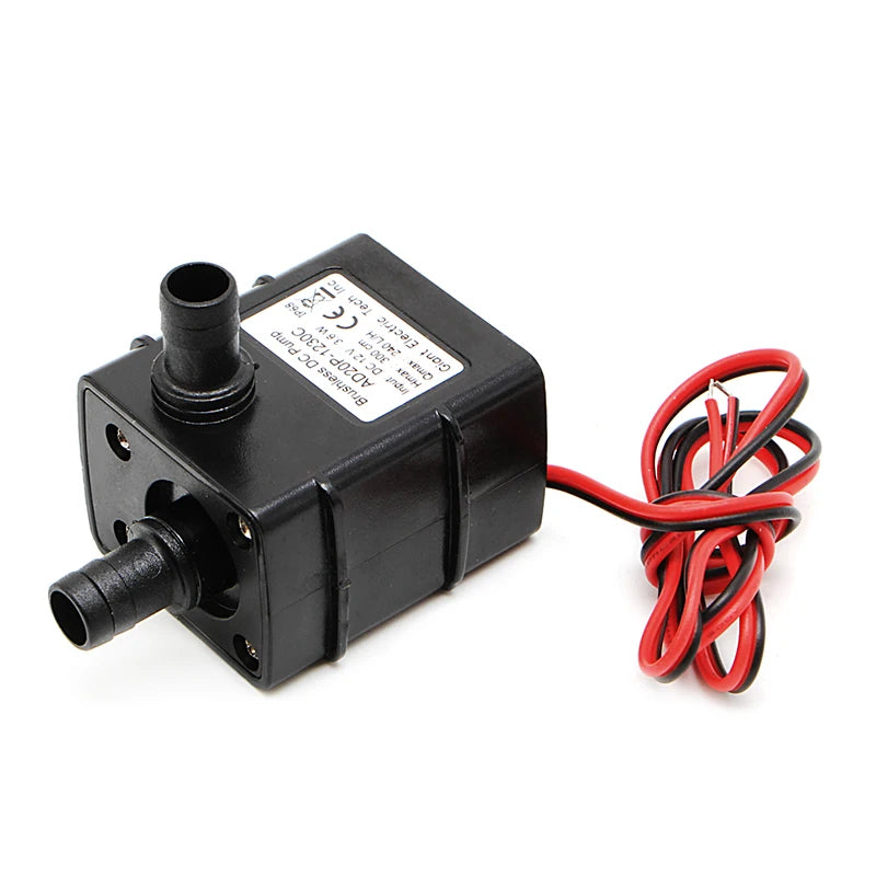 Mini DC12V 3M 240L/H Brushless Motor Submersible Water Pump 12v Water Pump 12V 4.8W or 24V 5.8W