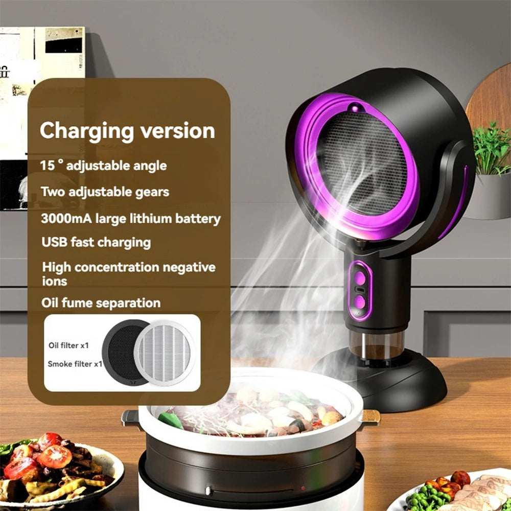 Mini Range Hood - Mini Suction Extractor - USB Charging Angle-adjustable