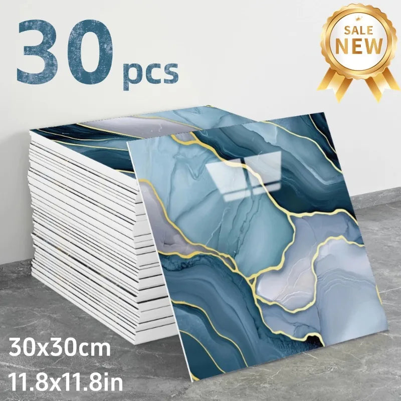 Living Room Background Decoration Self Adhesive Wall Stickers Peel and Stick Backsplash Imitation Tile Vinyl Sticker for Kitchen