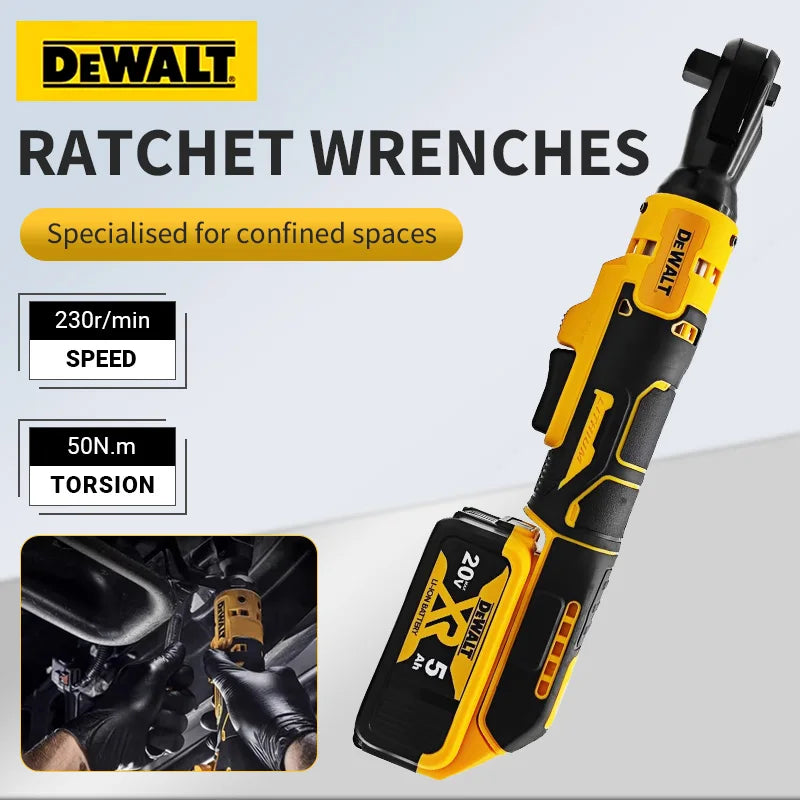Dewalt DCF512 1/2In Brushless Electric Ratchet Wrench 3/8In Cordless Variable Speed Power Wrench Impact Driver 20V Power Tool
