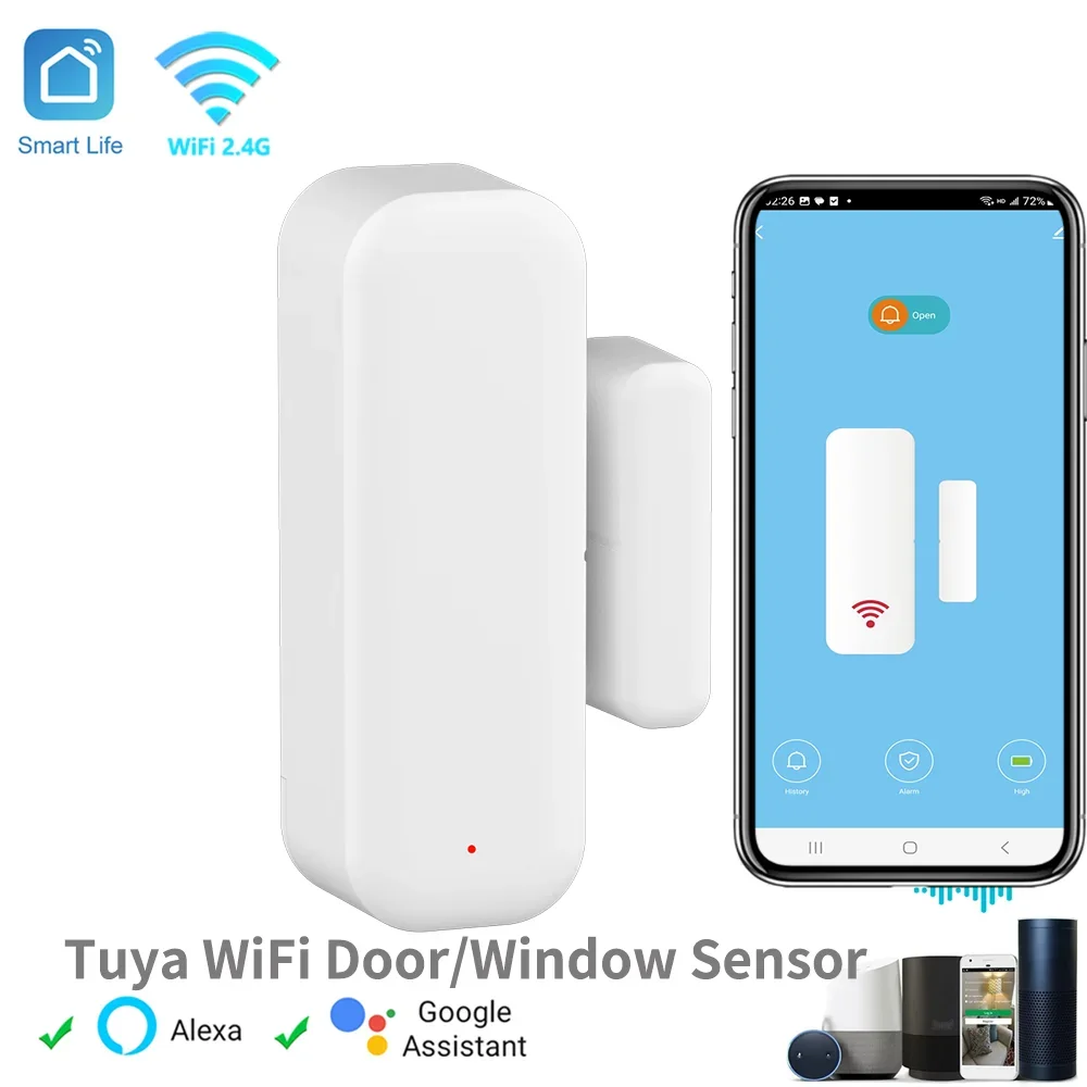 Wireless WiFi Door & Window Sensor