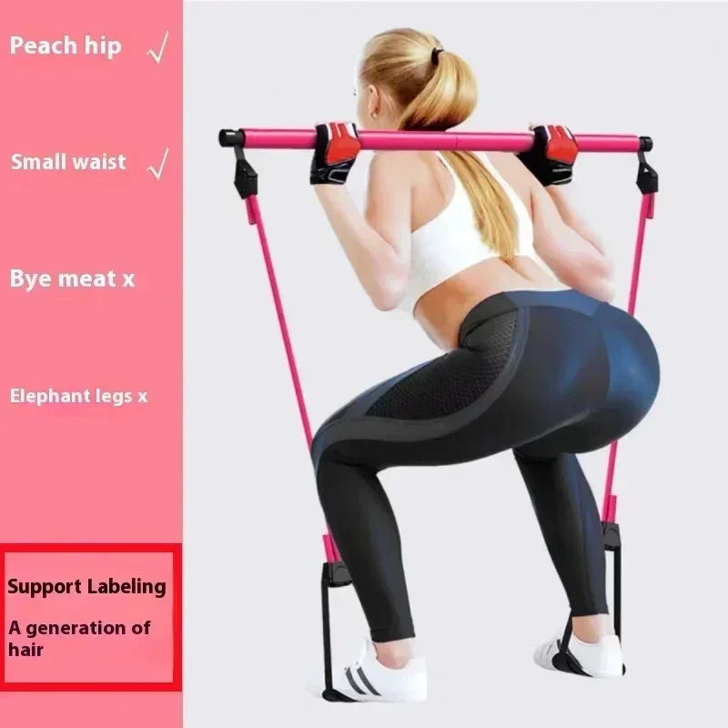 Portable Pilates Bar Kit & Resistance Band
