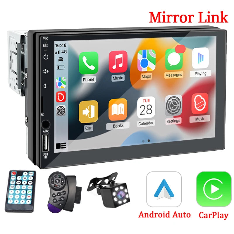 Android Auto Multimedia Player - Touch Screen