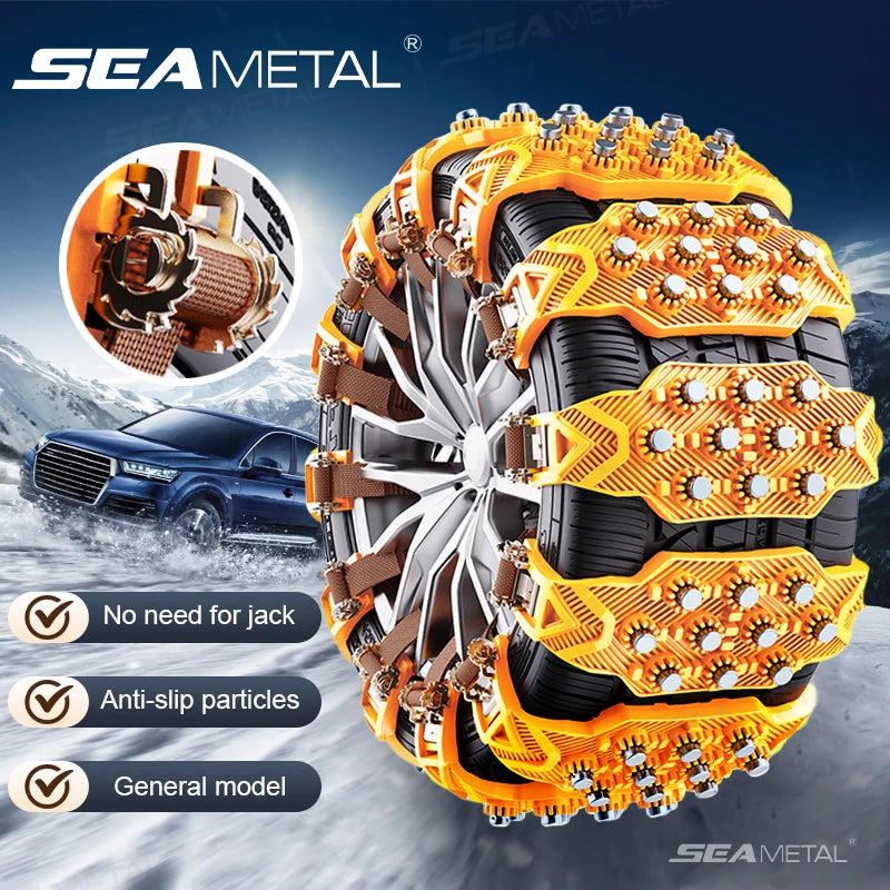 Winter Tire Wheels Snow Chains - Anti-skid Chains