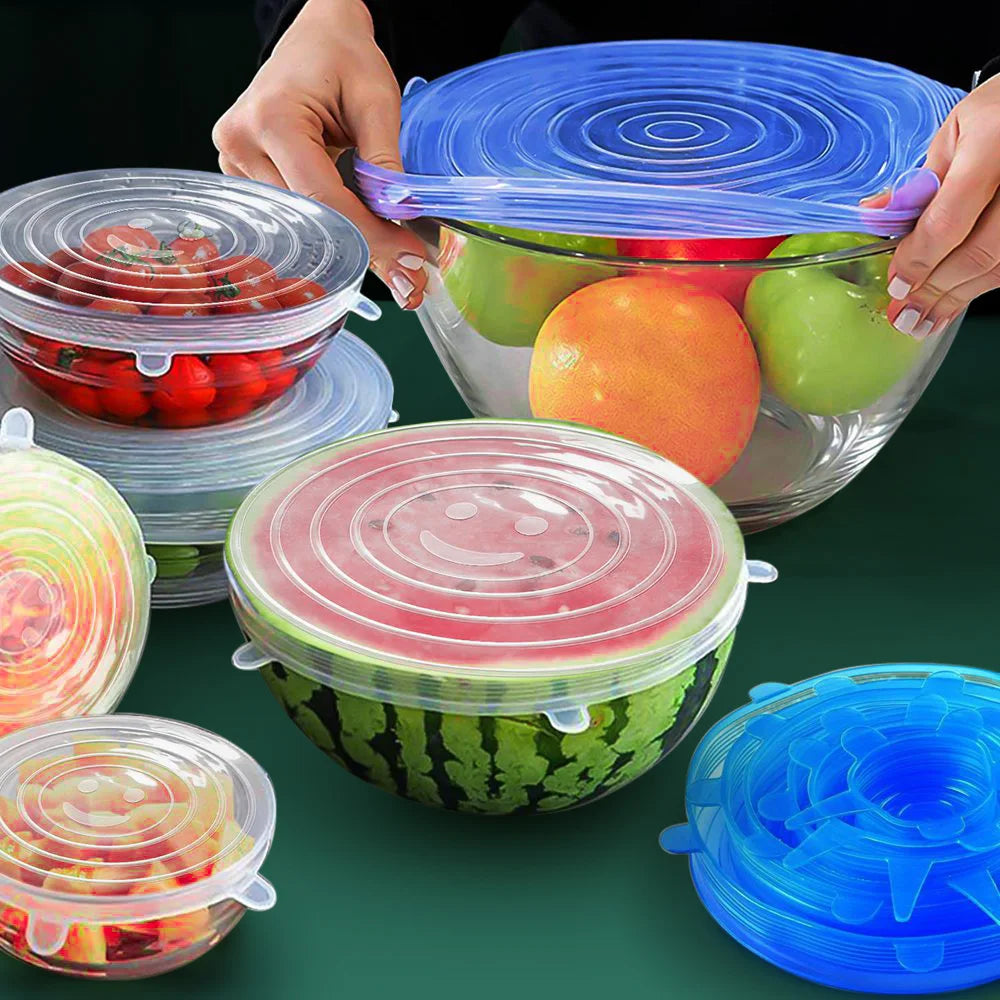 Universal Silicone Cover - Stretch Lids Food Bowl