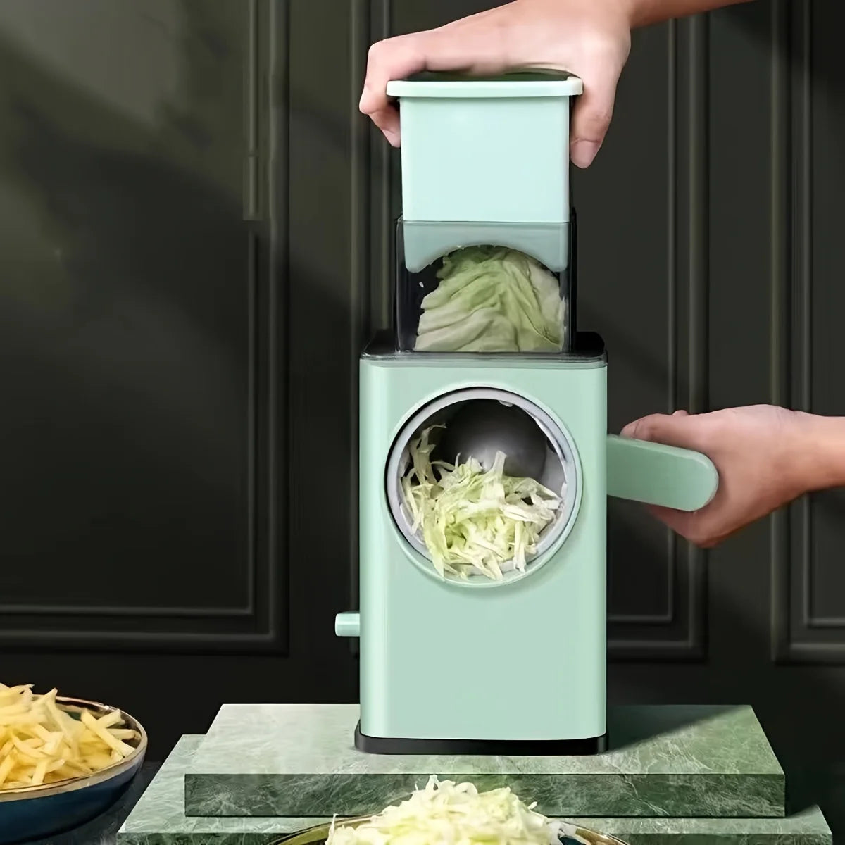 Multifunctional Roller - Shredder Vegetable Cutter - Slicer