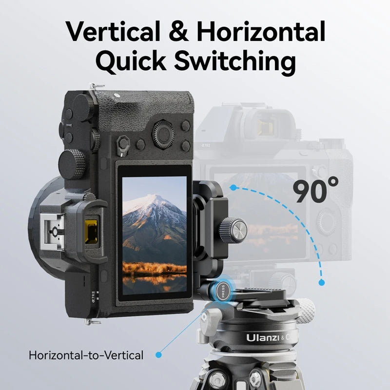 Ulanzi UKA08 Camera Foldable L-Bracket Vertical & Horizontal