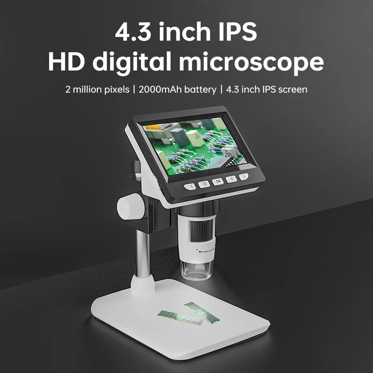 Digital Microscope - 50 to 1000x Coin Microscopio