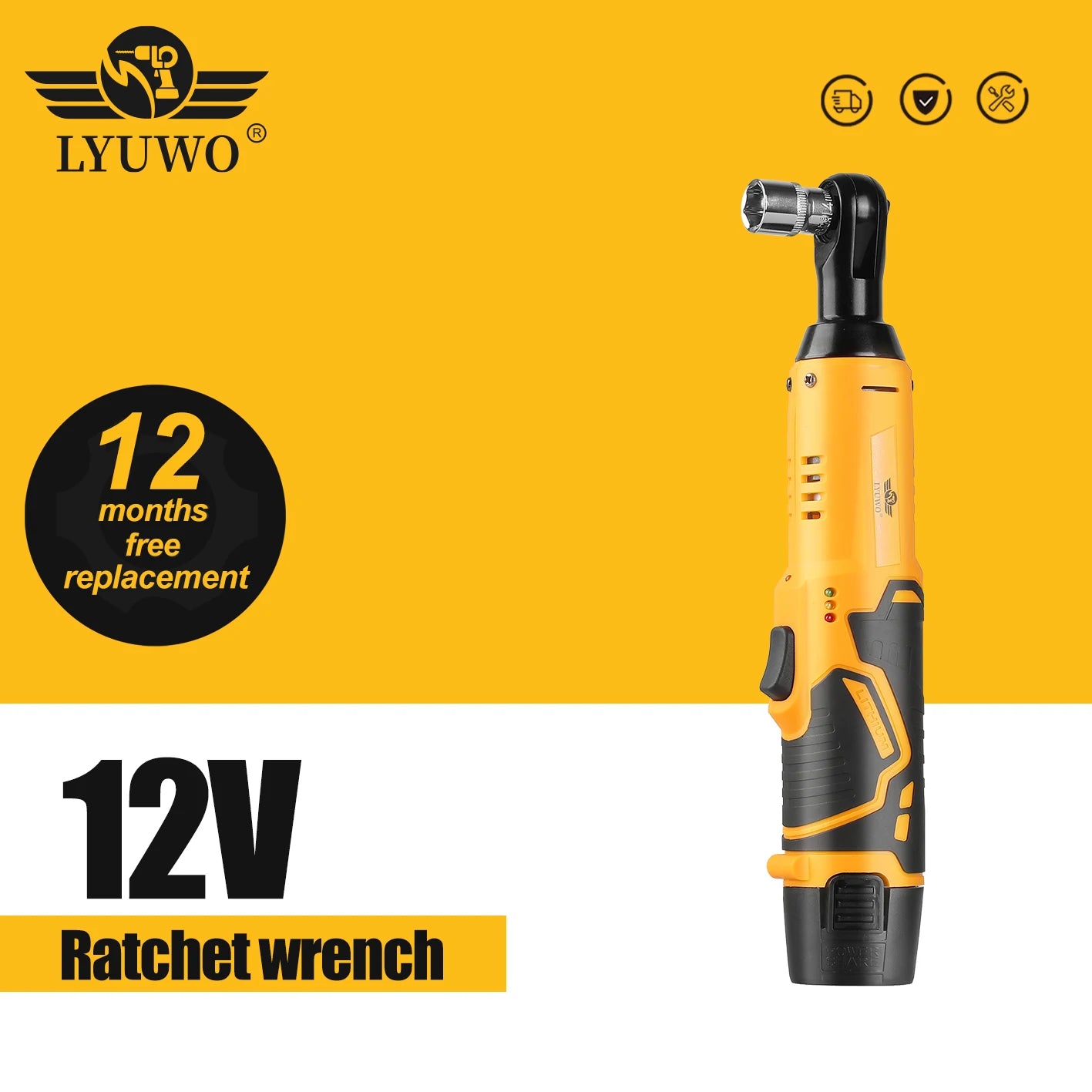 Rechargeable Electric Ratchet Set - Angle Drill - Screwdriver