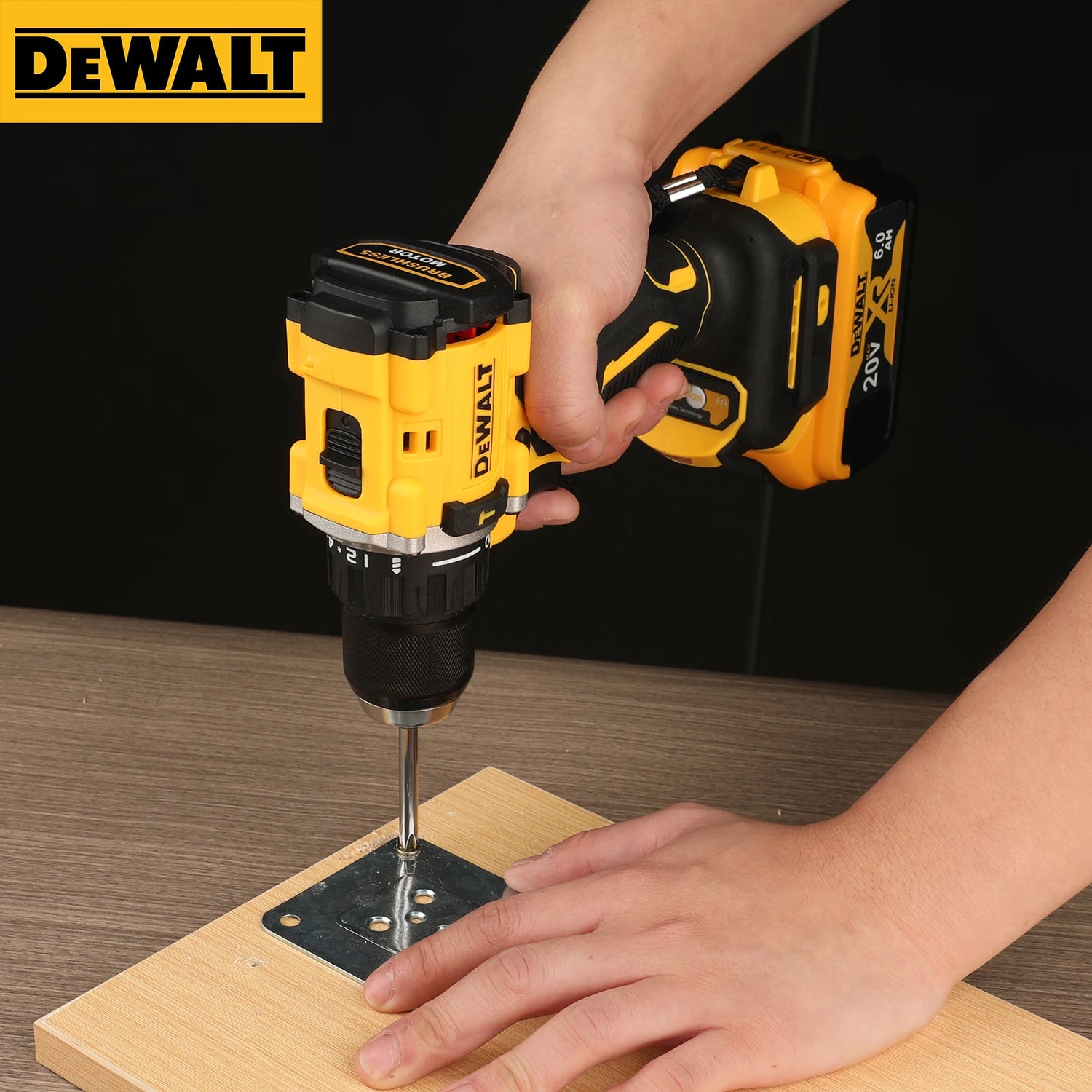 Dewalt DCD805 Cordless 20V Performance electric tool impact drill brushless electric screwdriver wireless hand drill