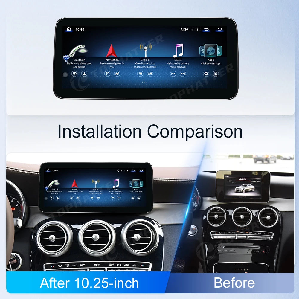 Car Radio - Android Auto Player Head Unit Screen