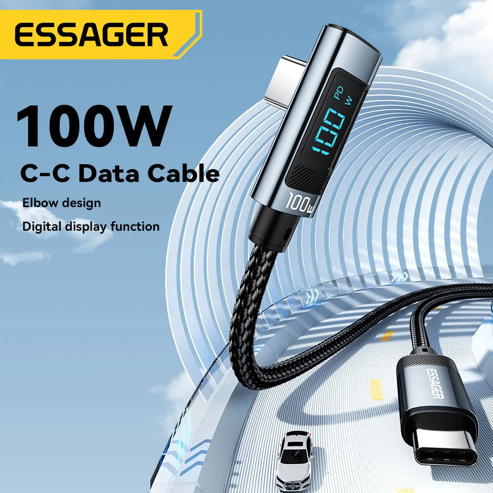 USB C to Type C Fast Charging Cable