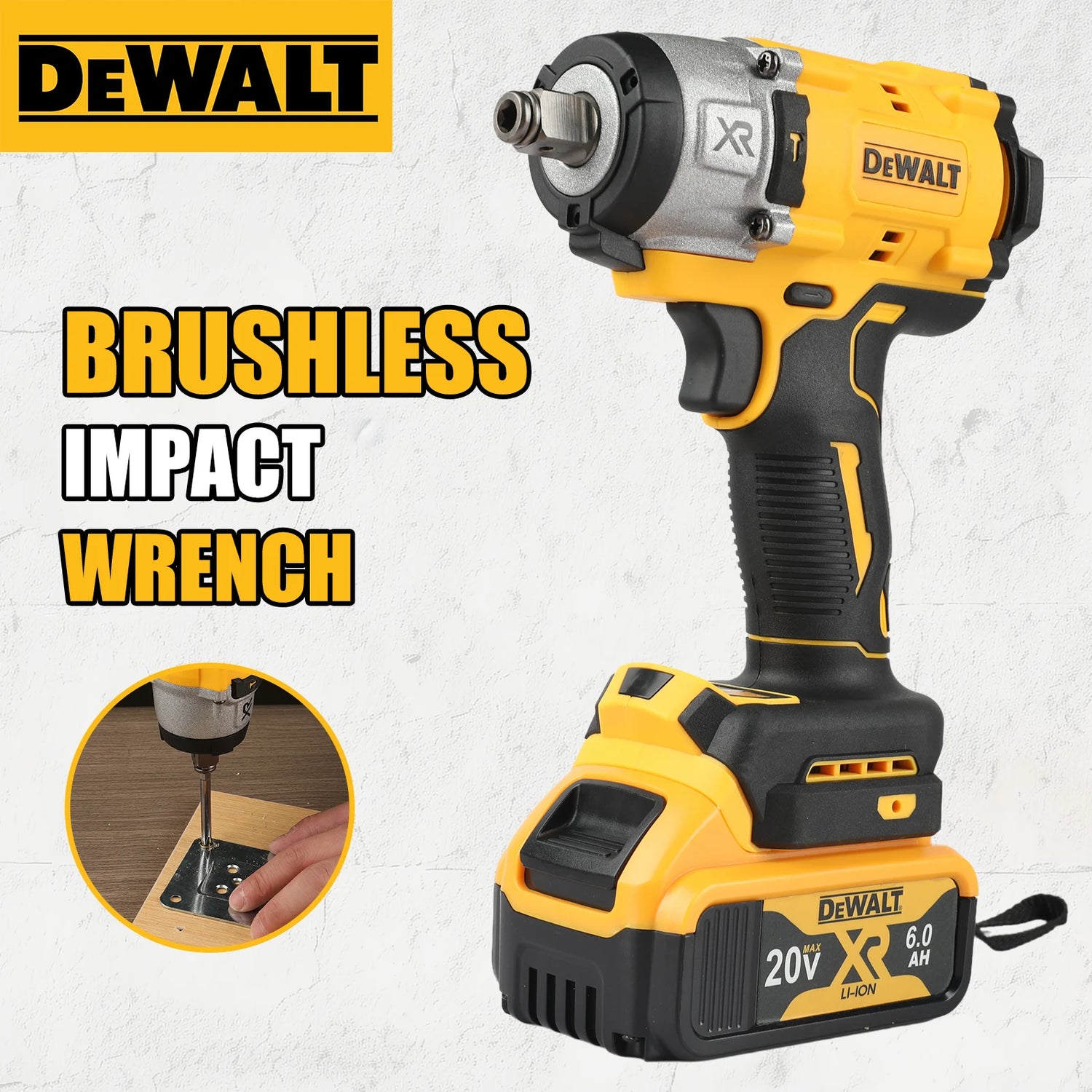 DEWALT ATOMIC Cordless Impact Wrench - DCF922