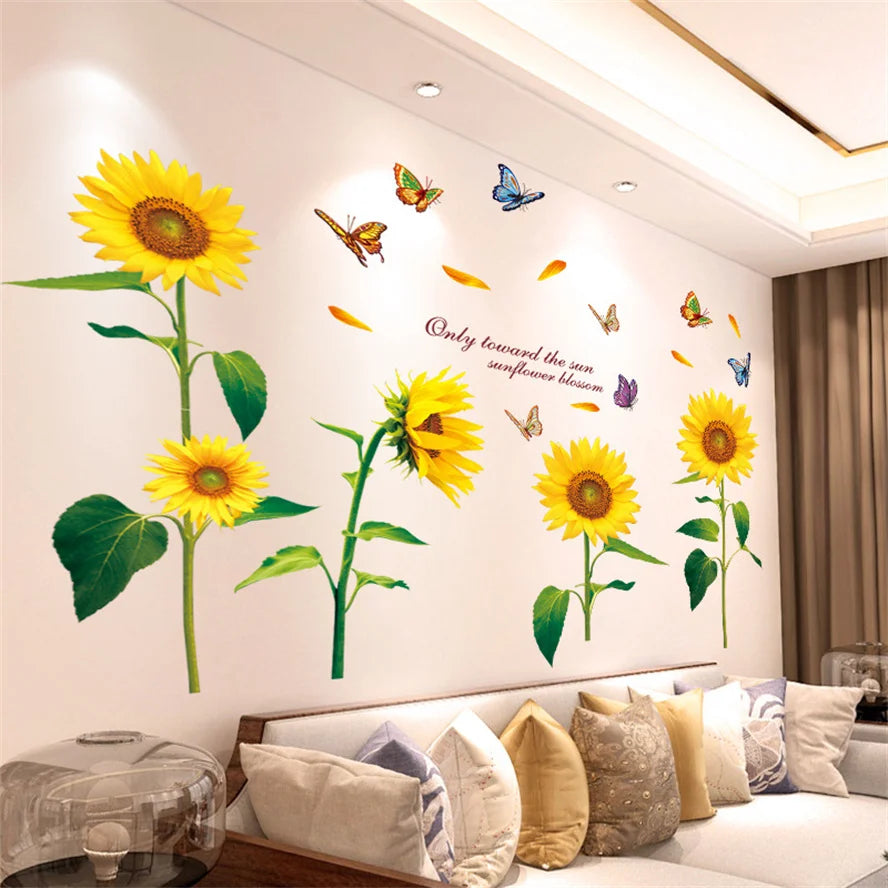 Self-Adhesive 3D Wall Stickers Living Room Decor Bedroom Warm Room Stickers Wall Decorations Wallpaper Bedside Wall Wallpaper