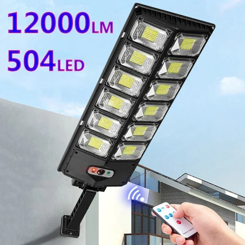 Powerful Outdoor Solar Lights - 12000 Lumens